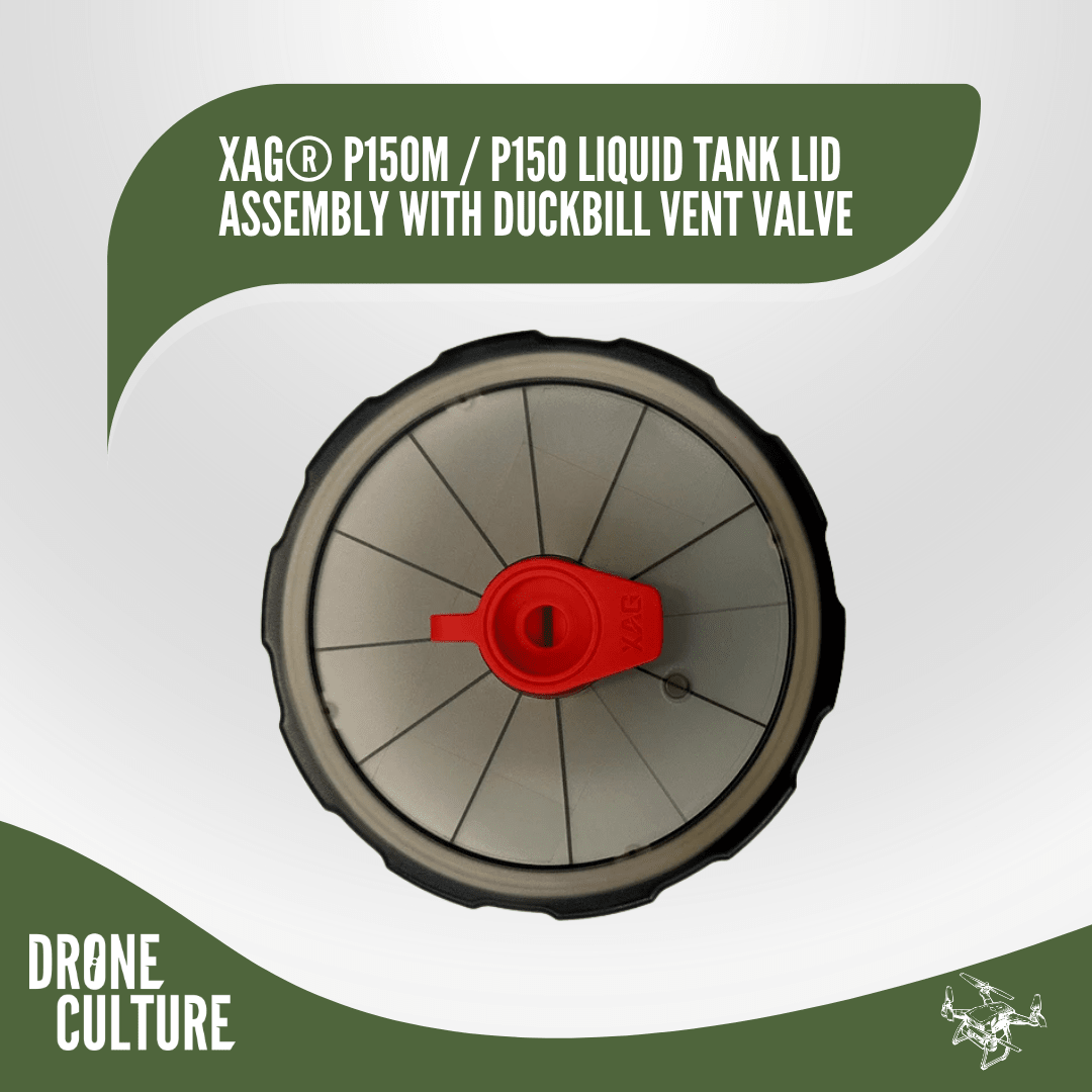 XAG® P150M / P150 Liquid Tank Lid Assembly with Duckbill Vent Valve - Drone Culture